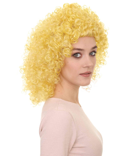 Women's Royalty Queen Curly WigGold Women's Royalty Queen Curly Wig