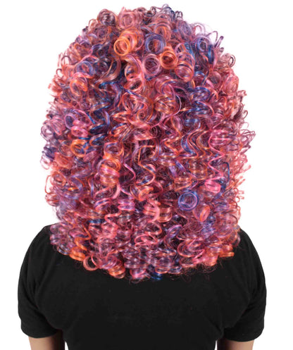 Mixed Blonde Women's Royalty Queen Curly Wig