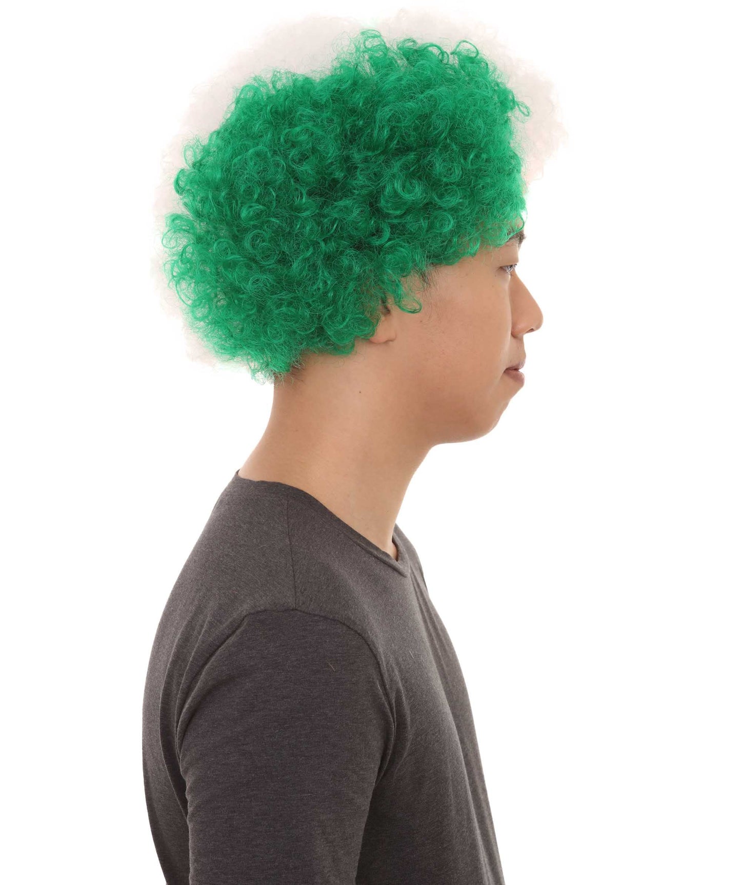 Italy Sport Unisex Afro Fun Wig | Jumbo Super Size Halloween Wig