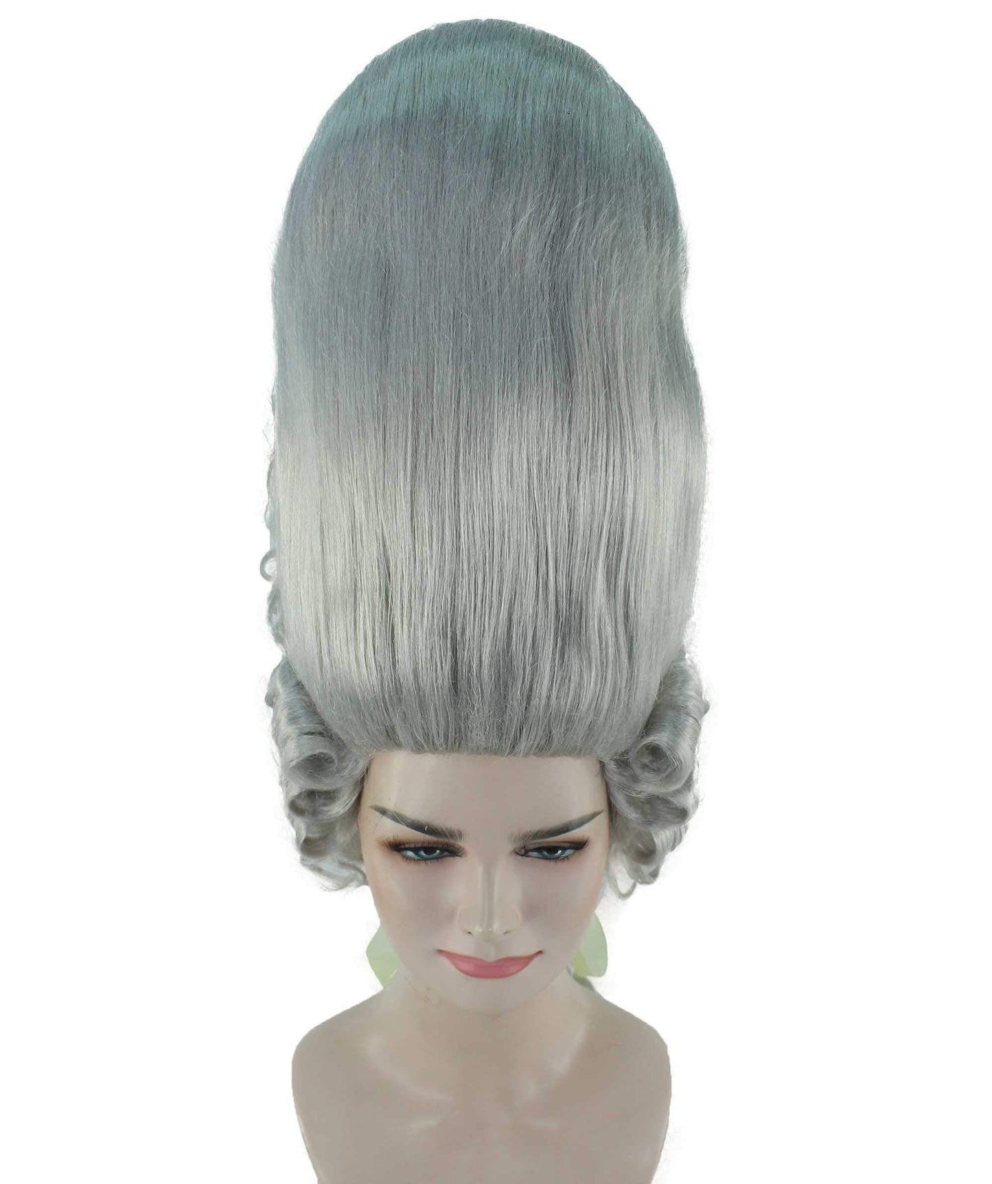 Grey Rococo Updo Wig