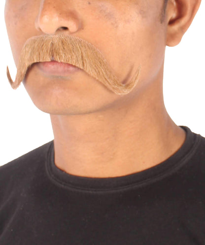 HPO Men's Watson Fake Human Facial Hair Mustache