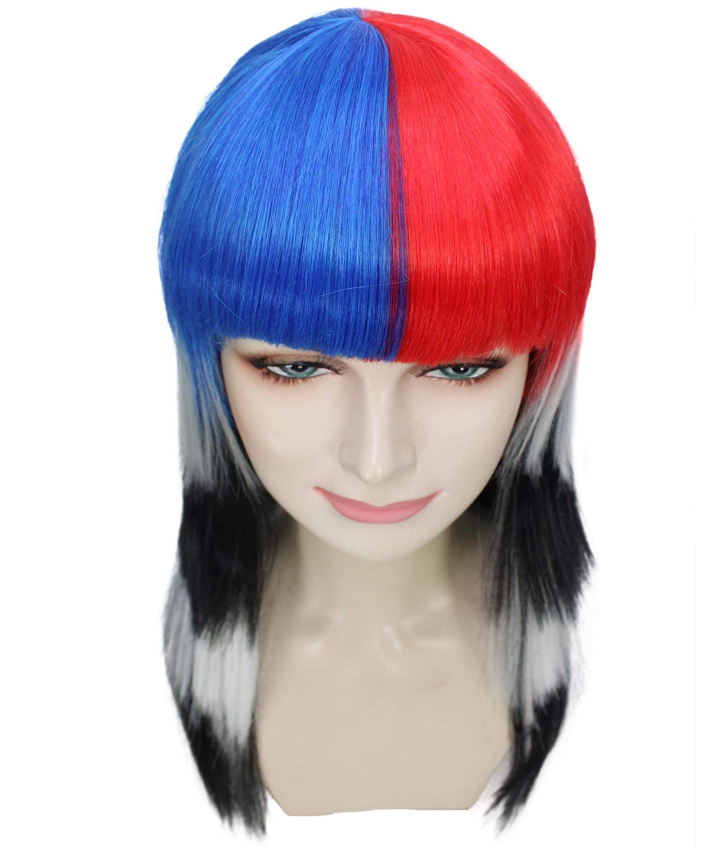 South Korea Flag  Bob Wig