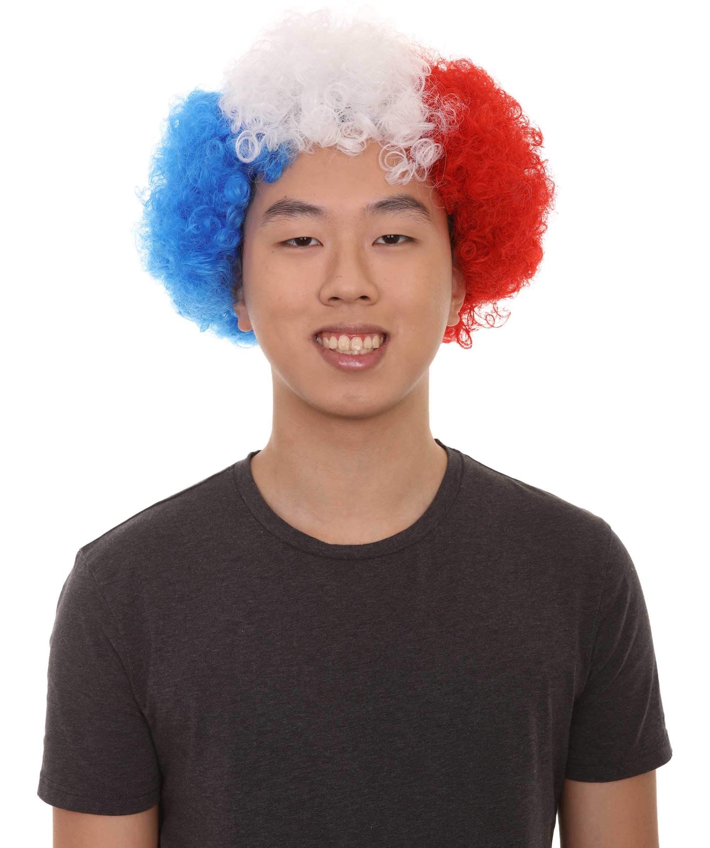 France sport afro wig