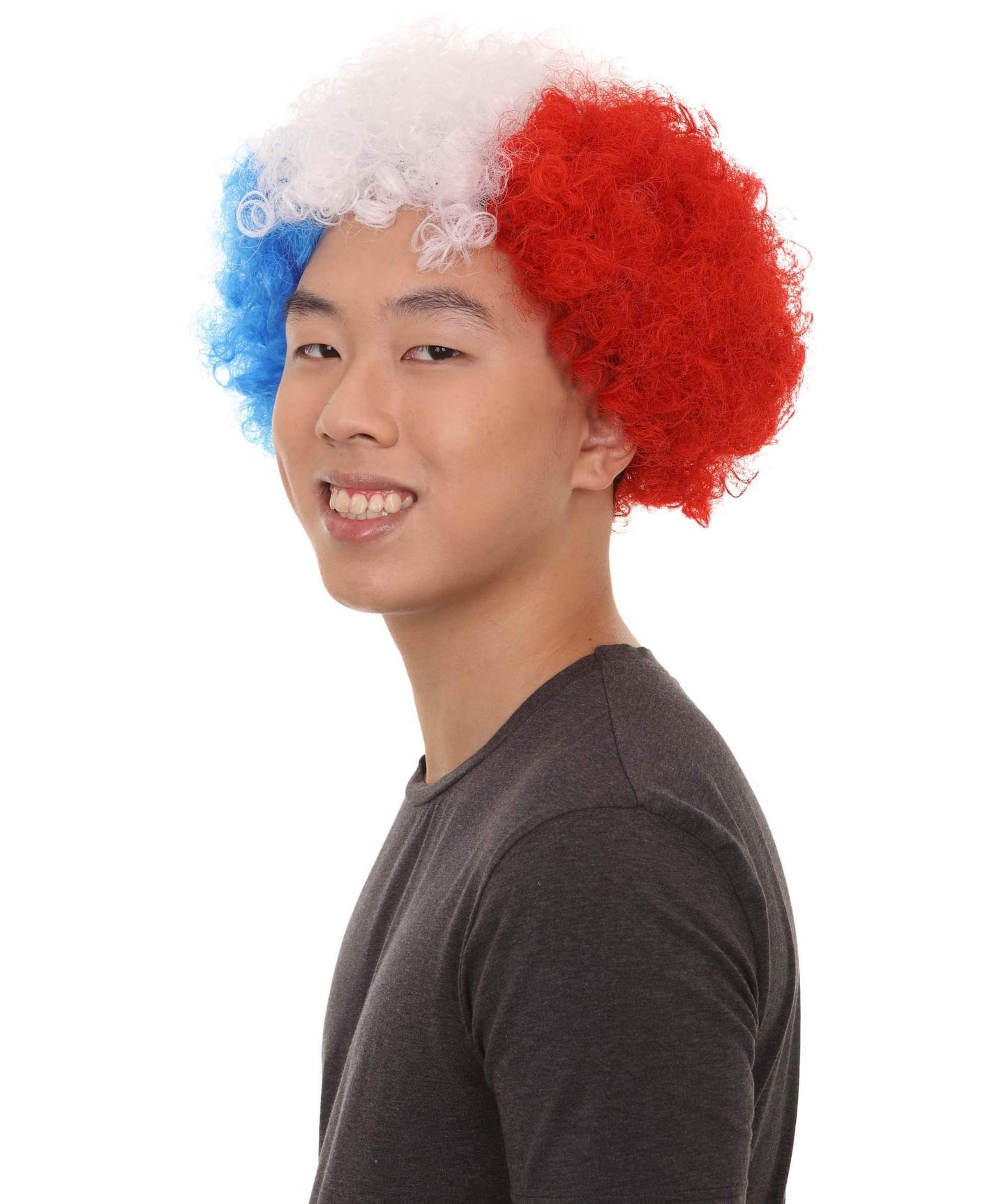 France sport afro wig