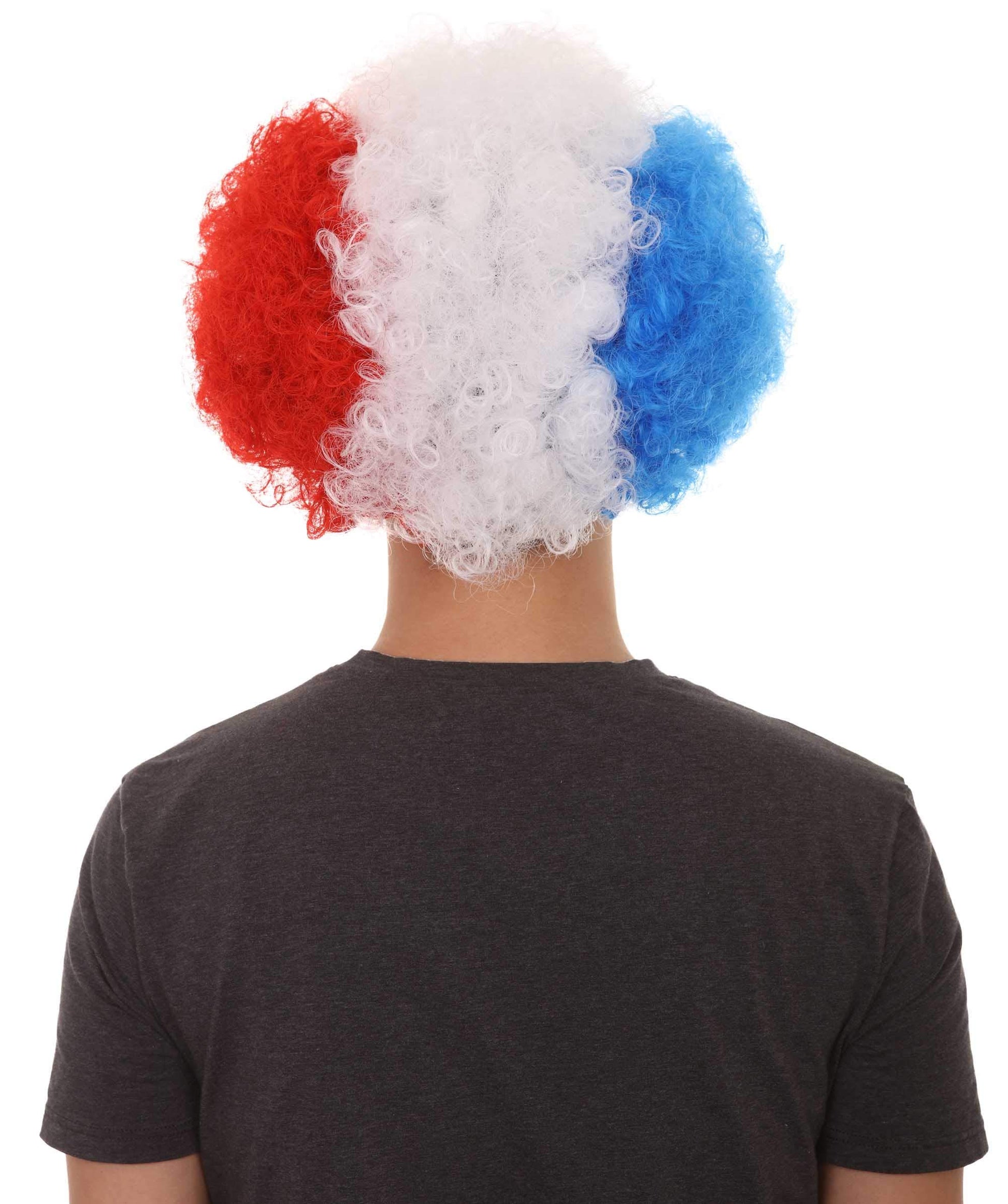 France sport afro wig