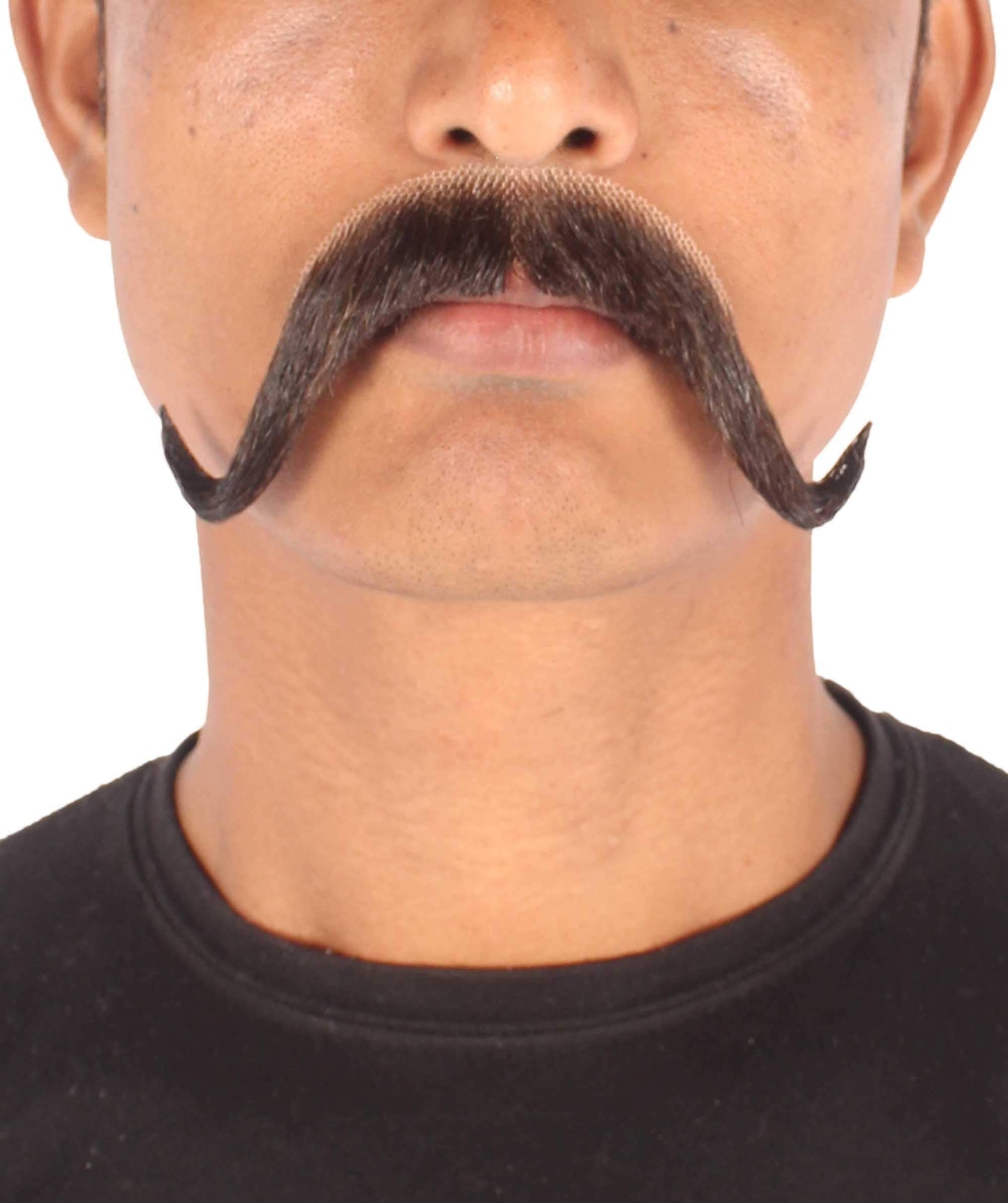 HPO Men's Watson Fake Human Facial Hair Mustache