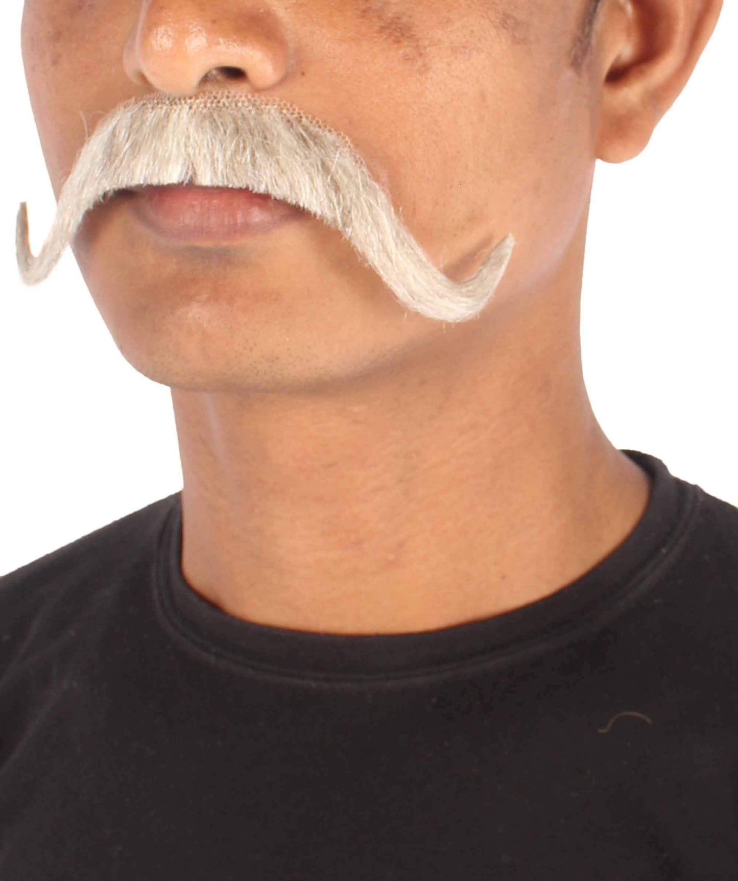 HPO Men's Watson Fake Human Facial Hair Mustache