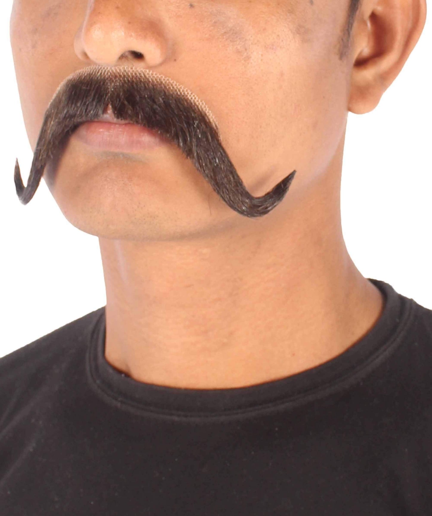 HPO Men's Watson Fake Human Facial Hair Mustache