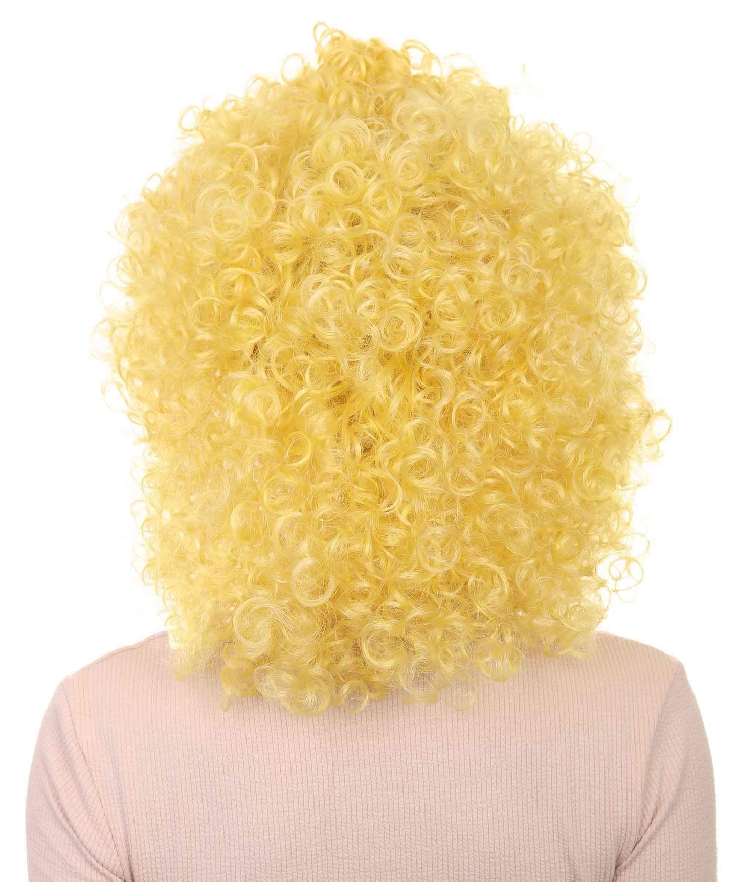 Gold Women's Royalty Queen Curly Wig