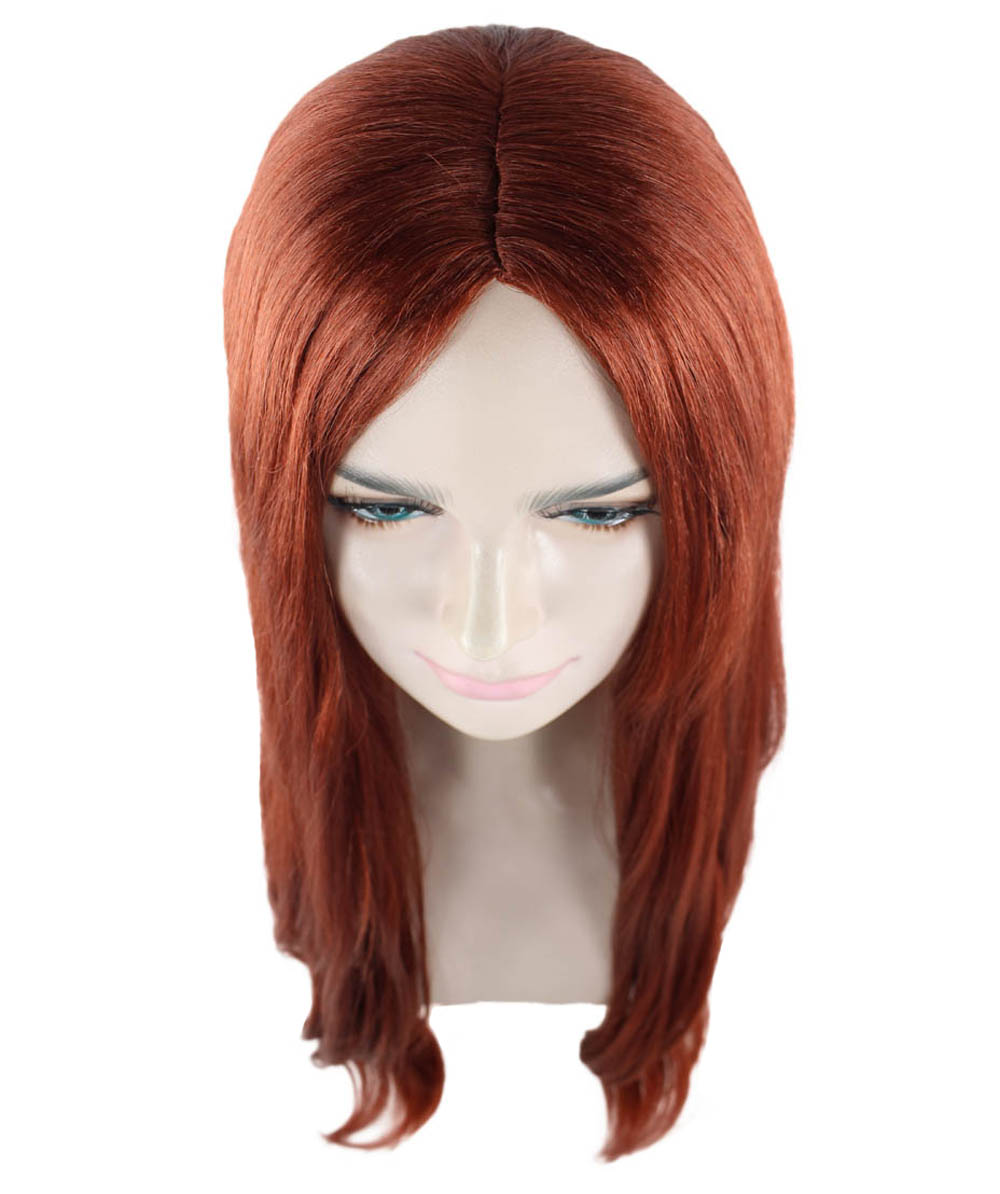 Glamour Womens Wig | Brown Stage/Event Fancy Halloween Wig | Premium Breathable Capless Cap