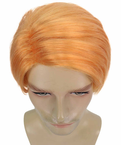 Orange Mens Multiple Colors Celebrity Singer Wig