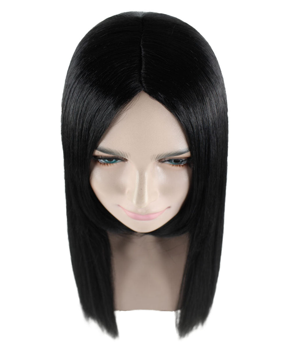 Black Long Straight Wig