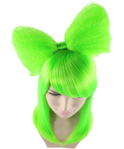 Lime Long Butterfly Womens Wigs collection