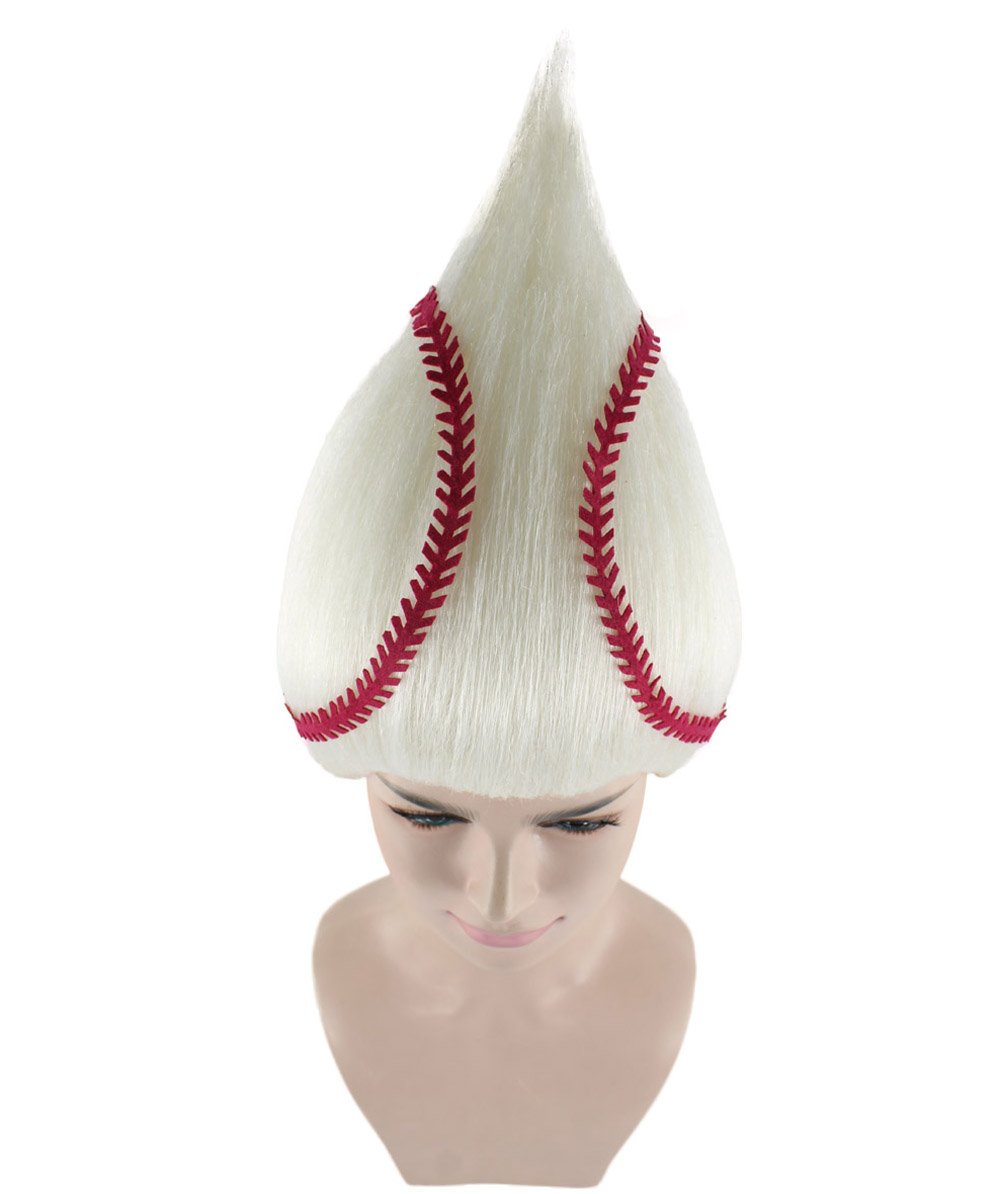 Baseball American flag wig