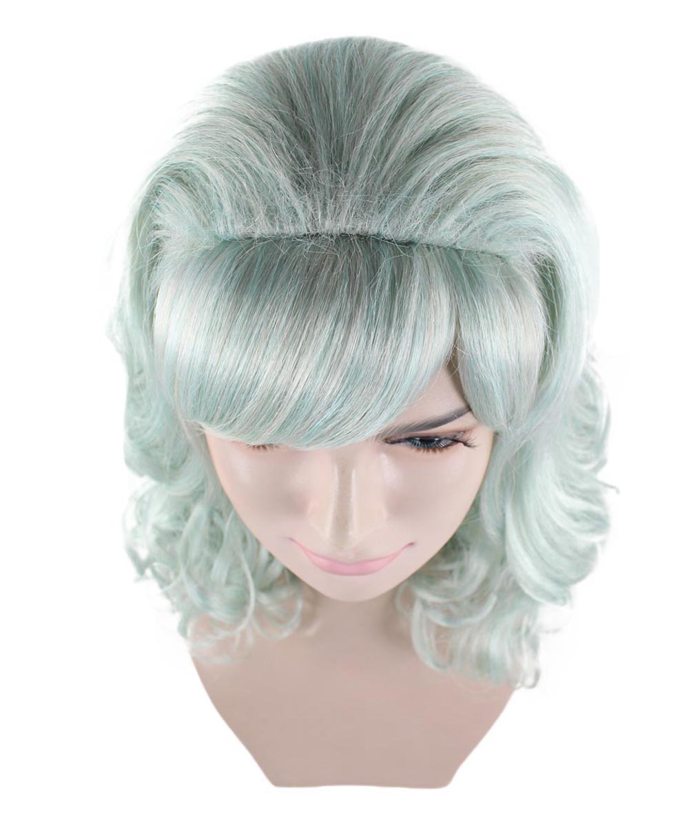 Lt Blue Anime Wig