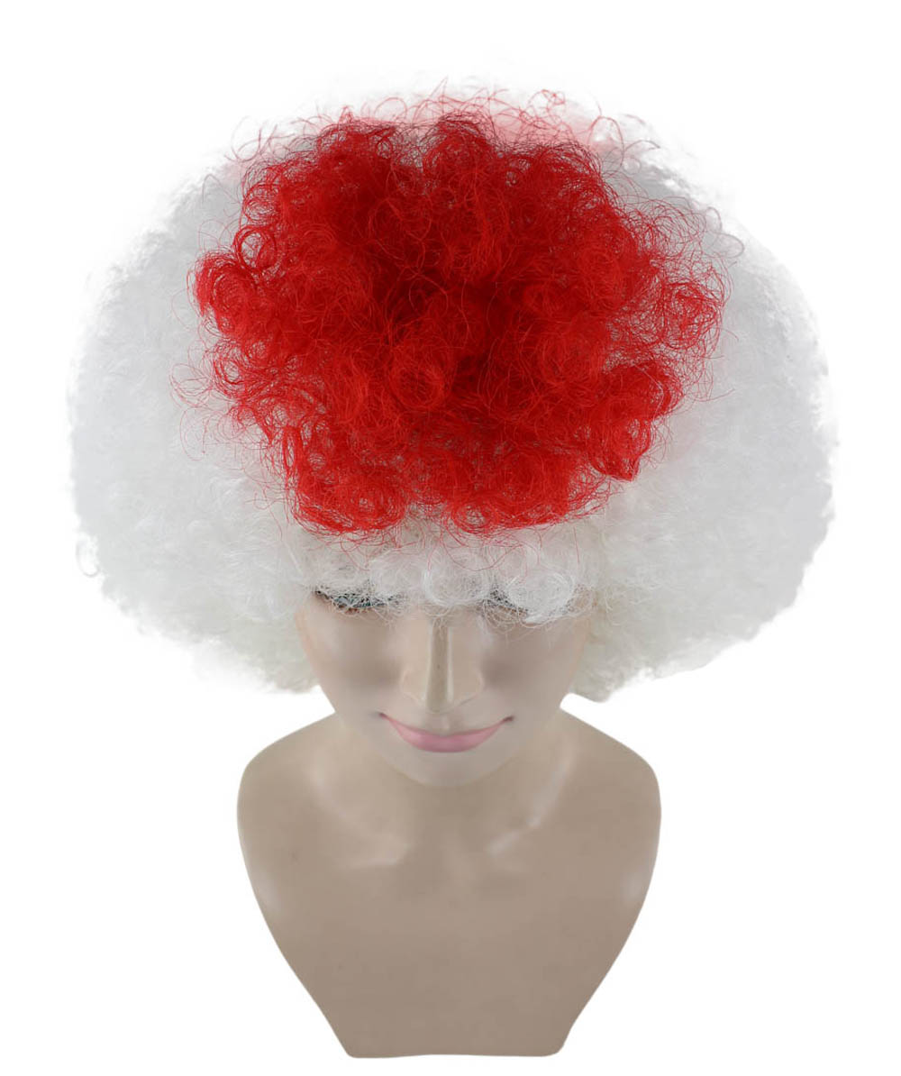 Japan Flag Afro Wig