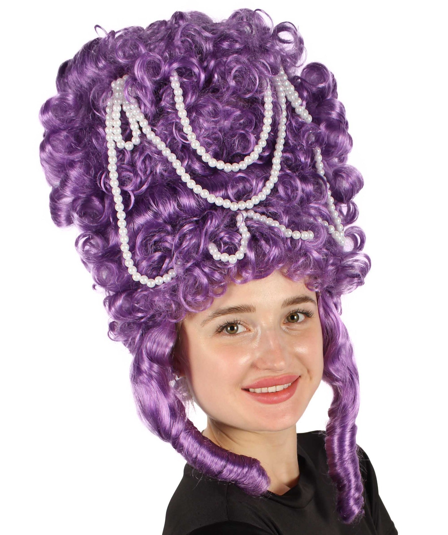 Dark Purple Baroque Marie Antoinette Wig