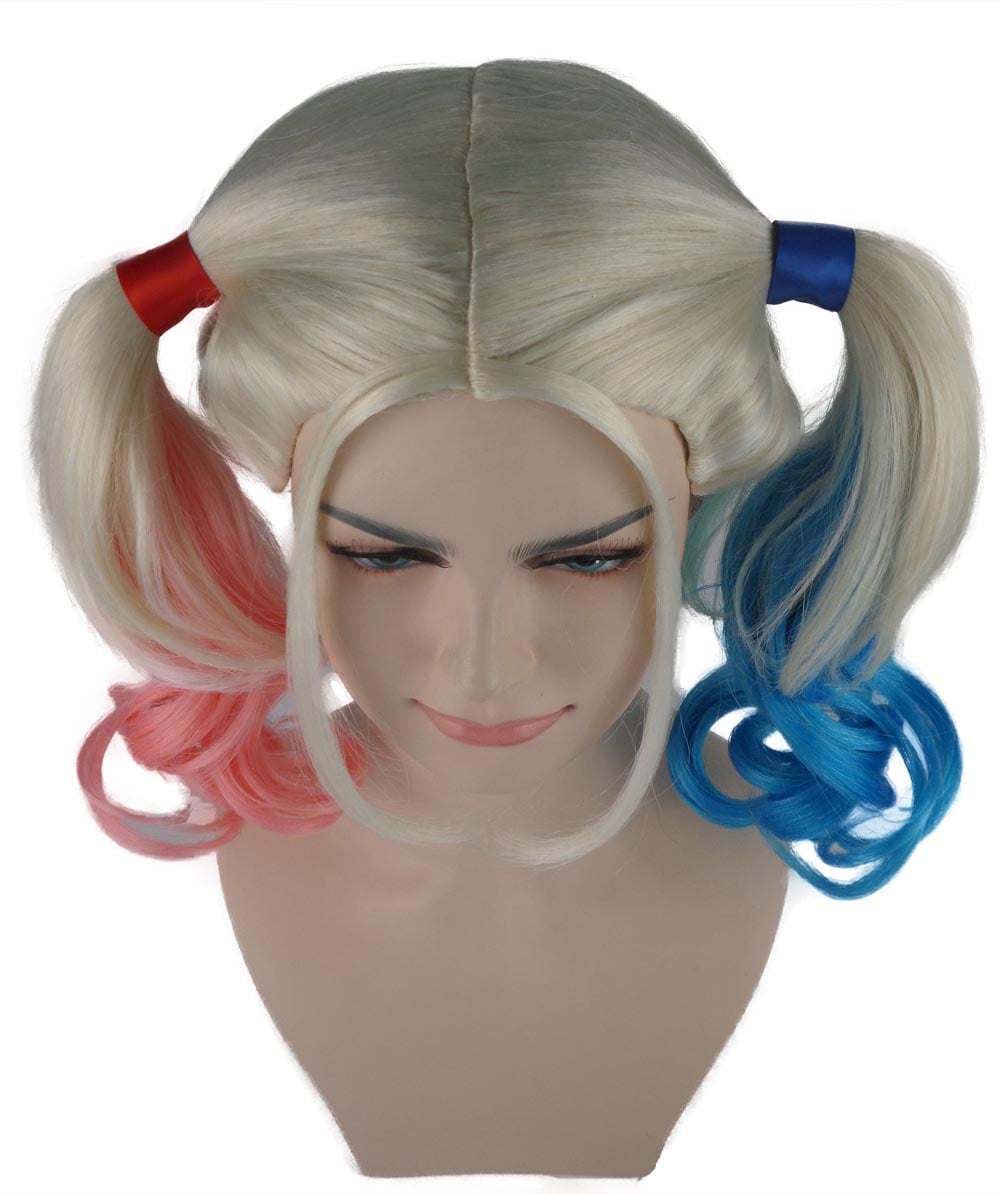 Suicide Womens Wig | Multi-color Cosplay Wig