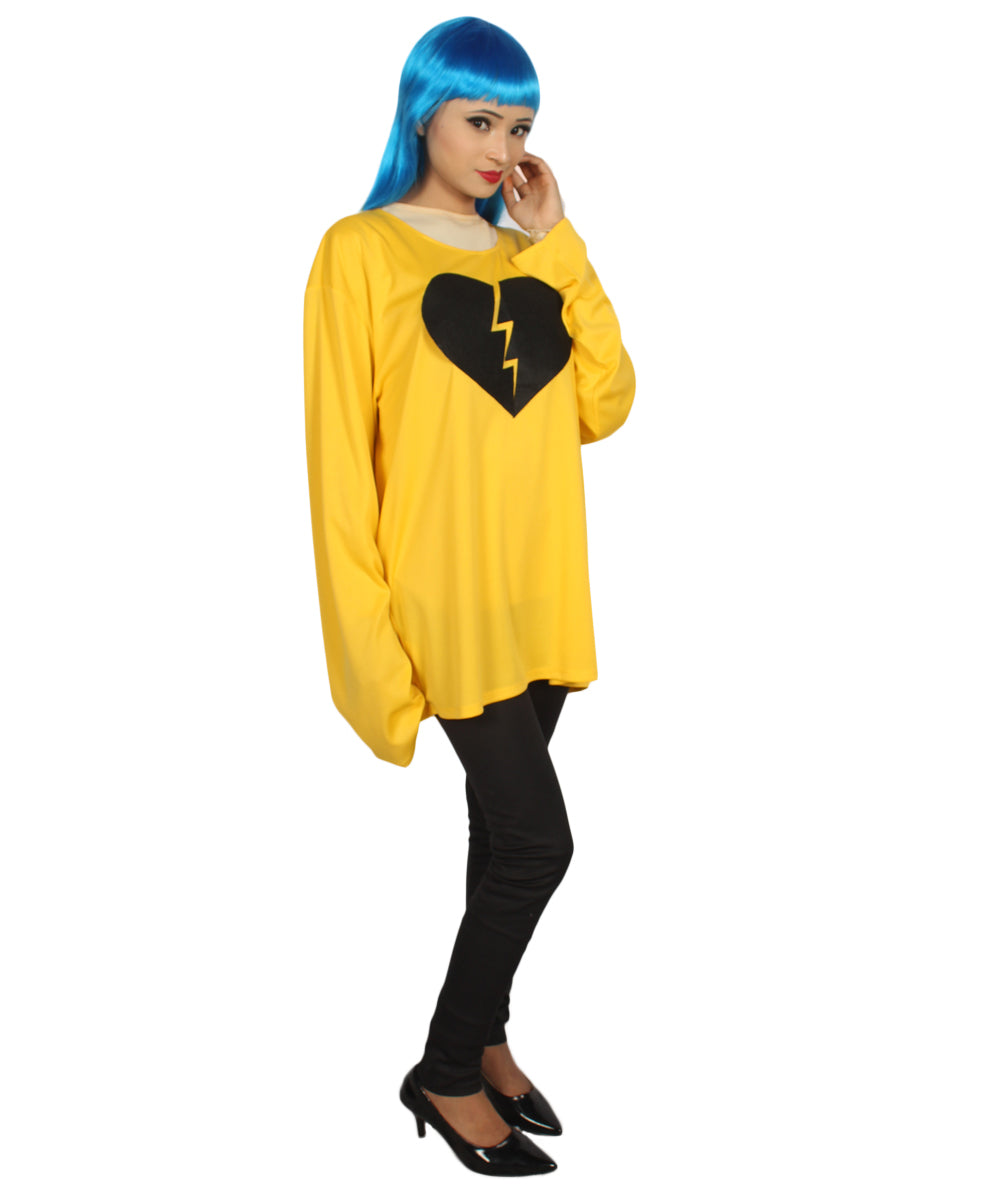 Yellow My Heart Is Broken Long Sleeve Costume