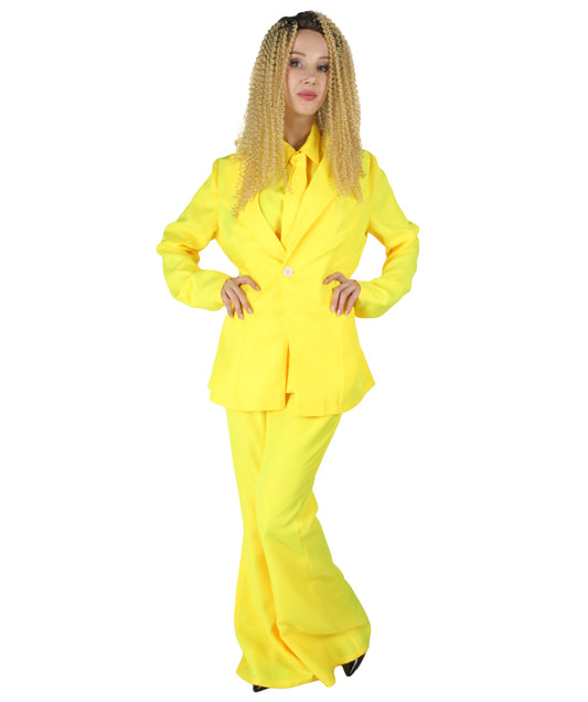 Yellow Party Suit Costume