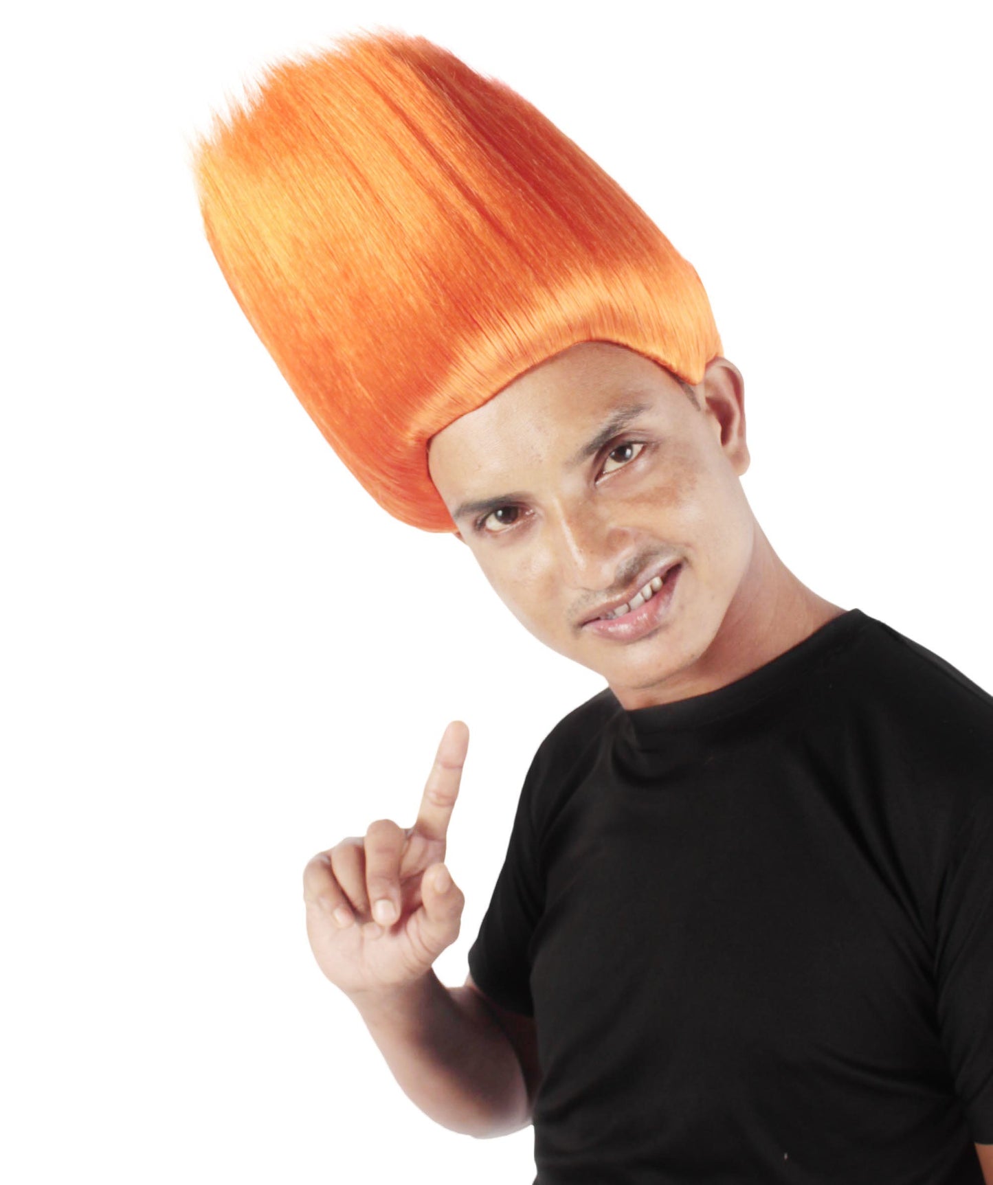 Adult Unisex Halloween Troll wig || Pumpkin