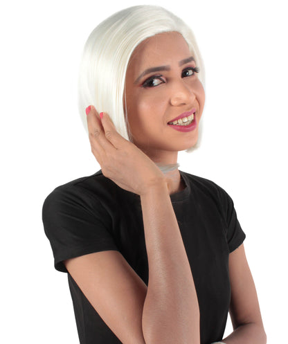 White SciFi Doctor Wig