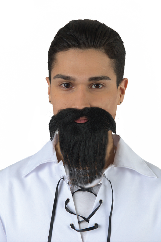 Cowboy Mustache & Beard Set