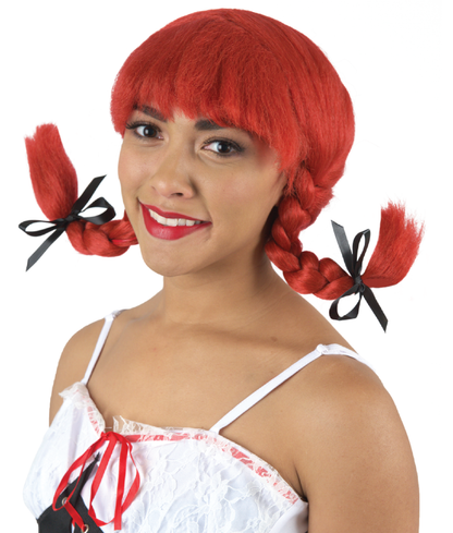 Farm Girl Red Wig