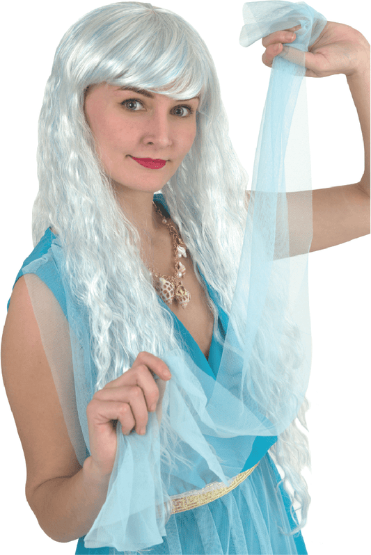 Mermaid Light Blue Wig