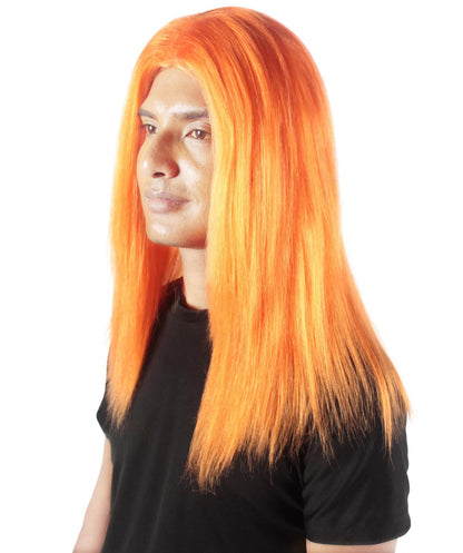 Pumpkin Rainbow Rapper Wig 