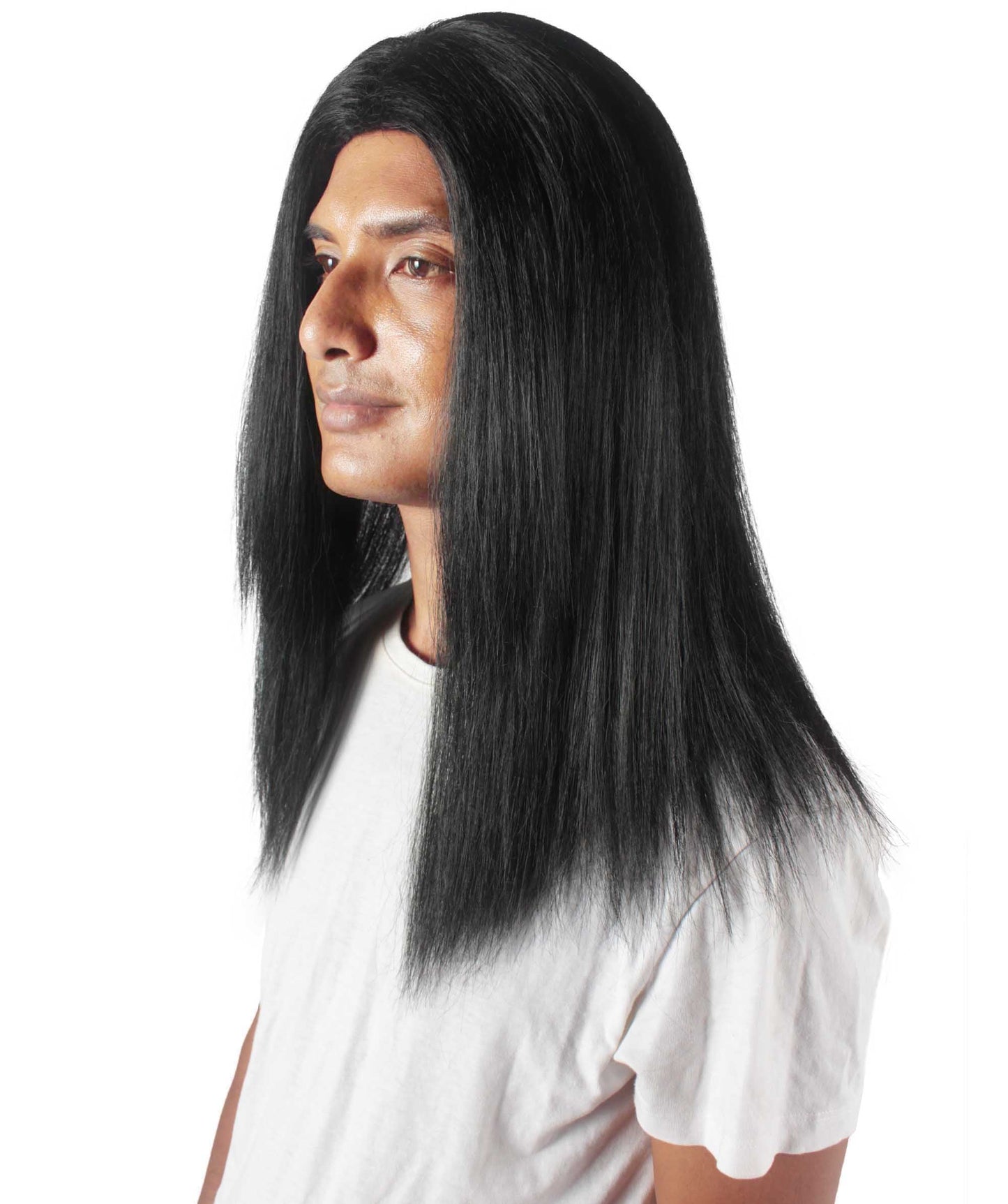 Black Rainbow Rapper Wig 