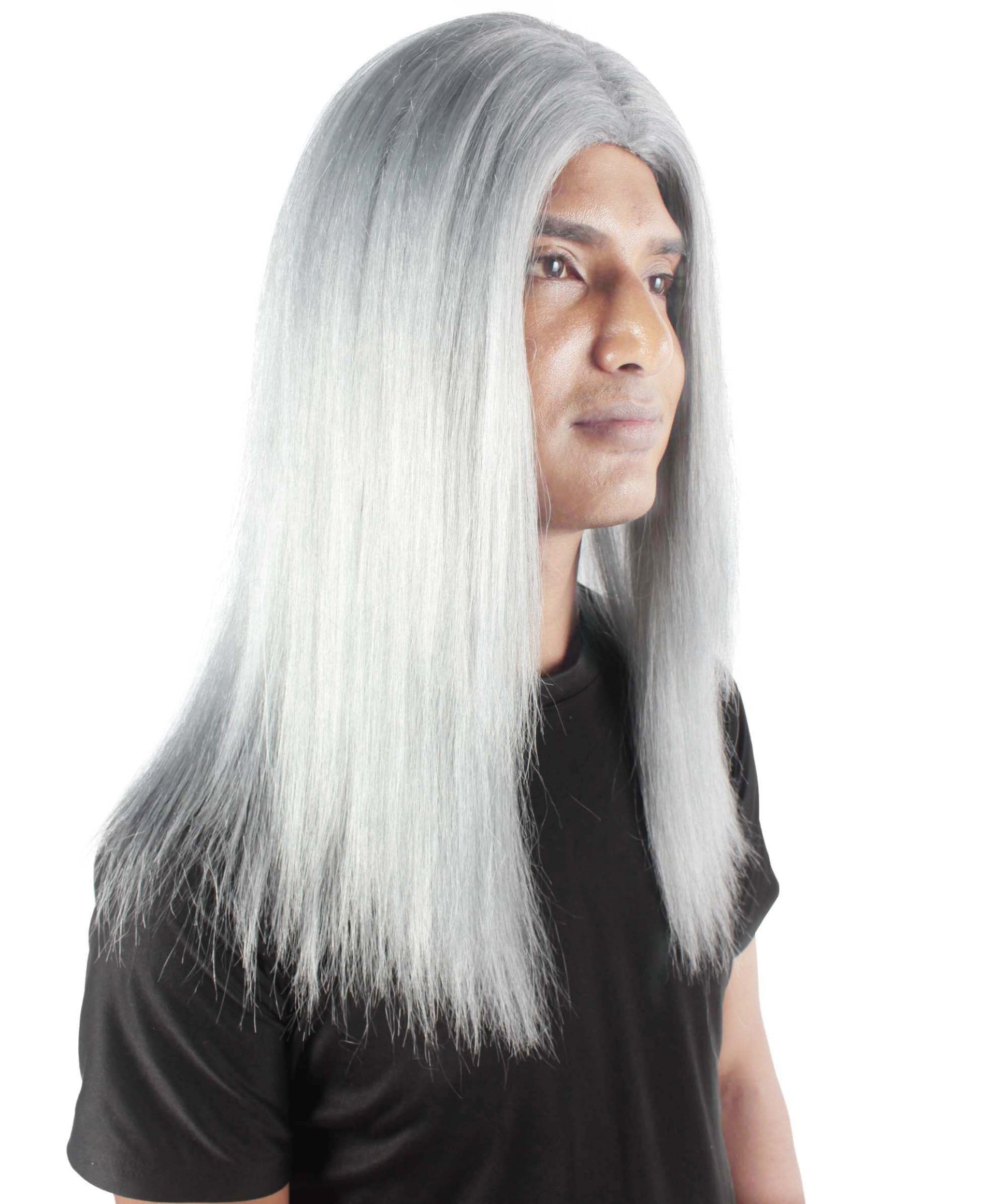 Dark Grey Rapper Wig