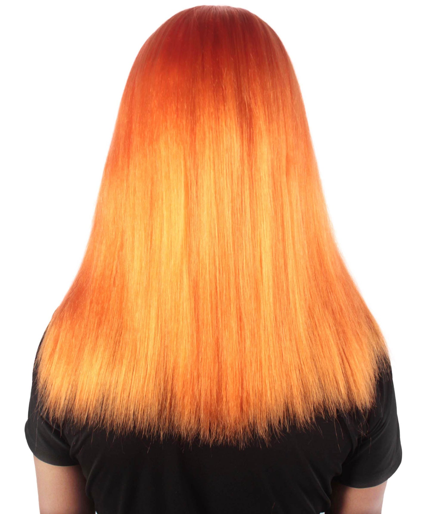 Pumpkin Rainbow Rapper Wig 