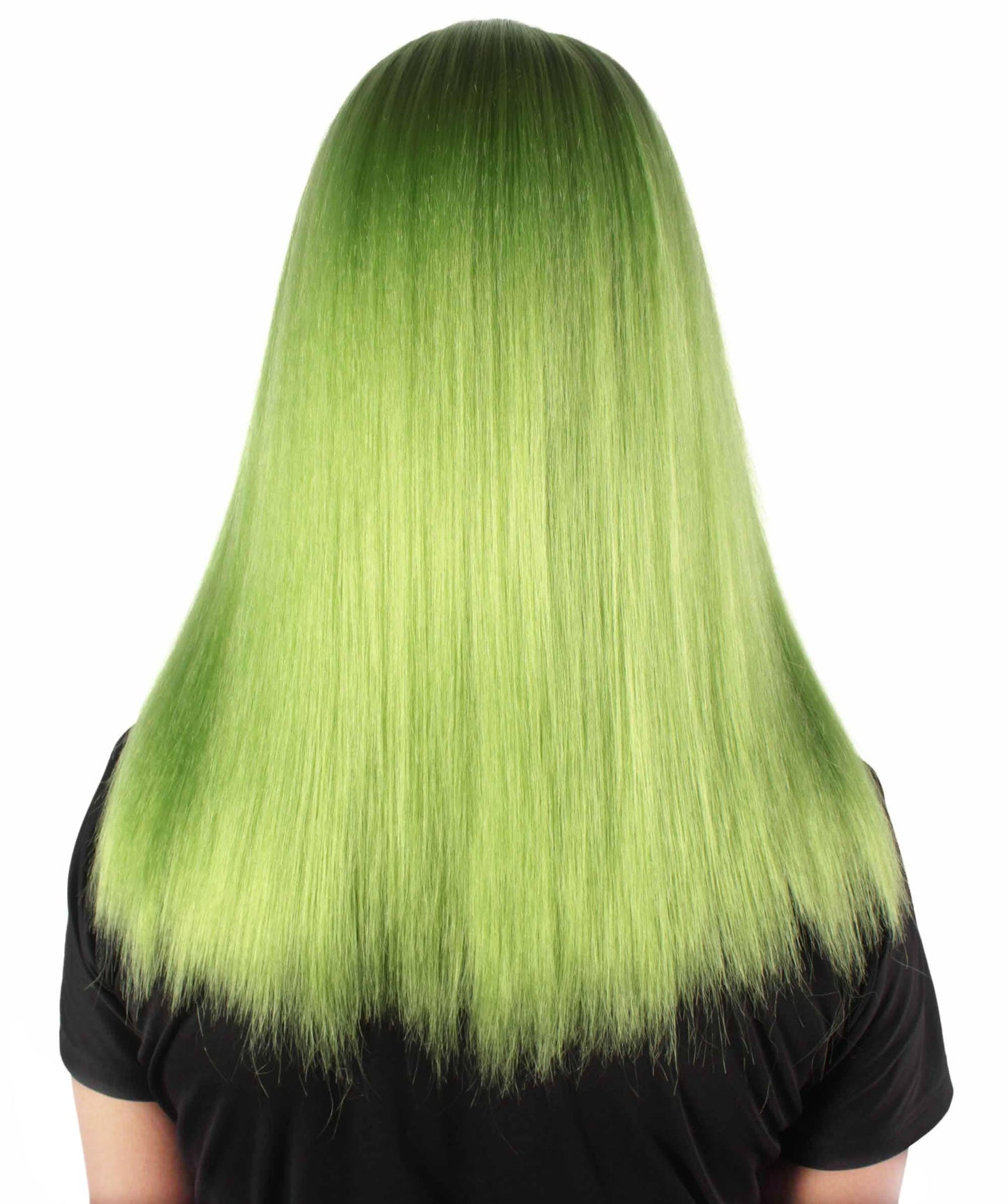 Lime Green Rapper Wig