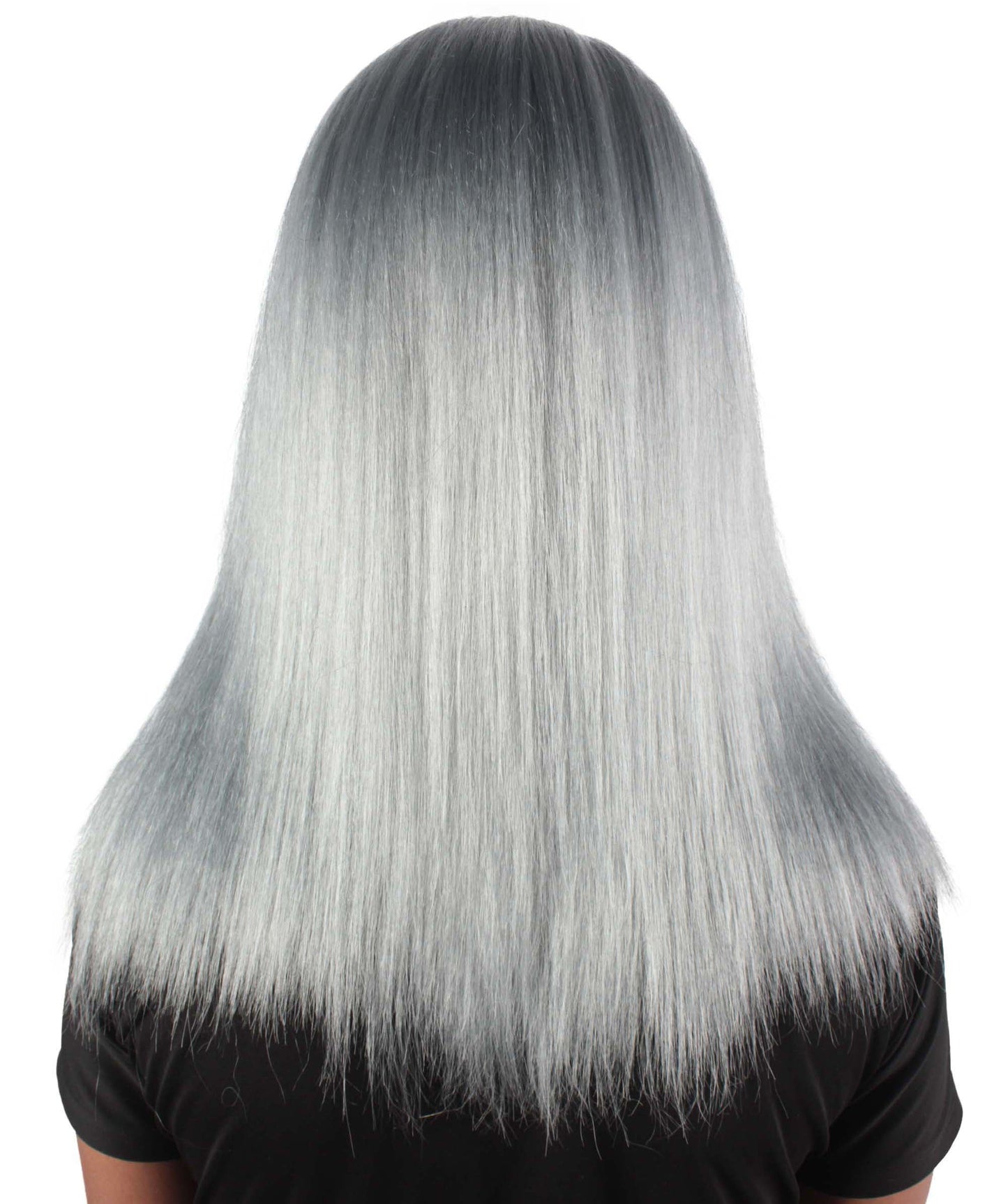 Dark Grey Rapper Wig