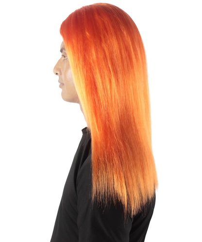 Pumpkin Rainbow Rapper Wig 