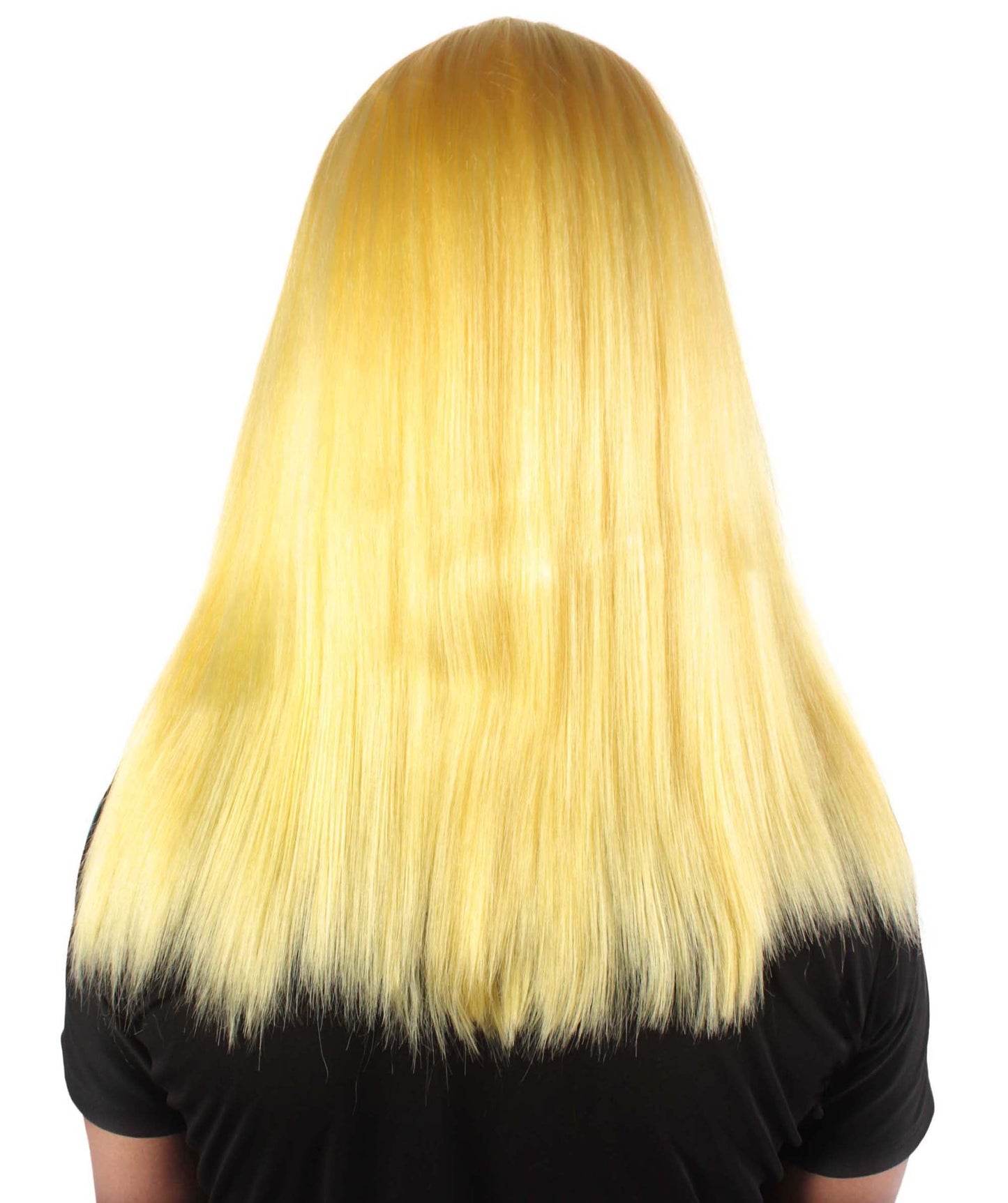 Light Yellow Rainbow Rapper Wig 