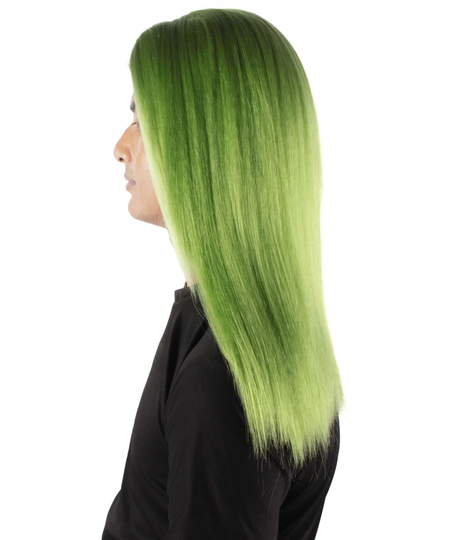 Lime Green Rapper Wig