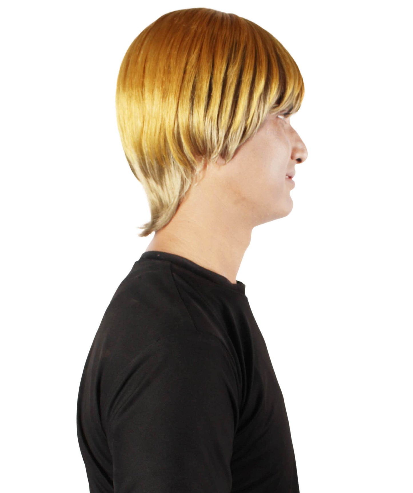 Men's Anime Manga Titan Attack Golden Blonde Undercut Wig