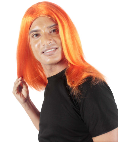 Pumpkin Rainbow Rapper Wig 