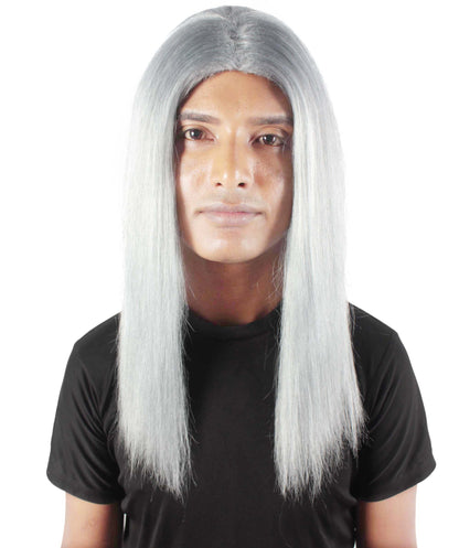 Dark Grey Rapper Wig