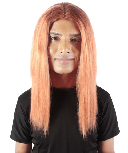 Auburn Brown Rainbow Rapper Wig 