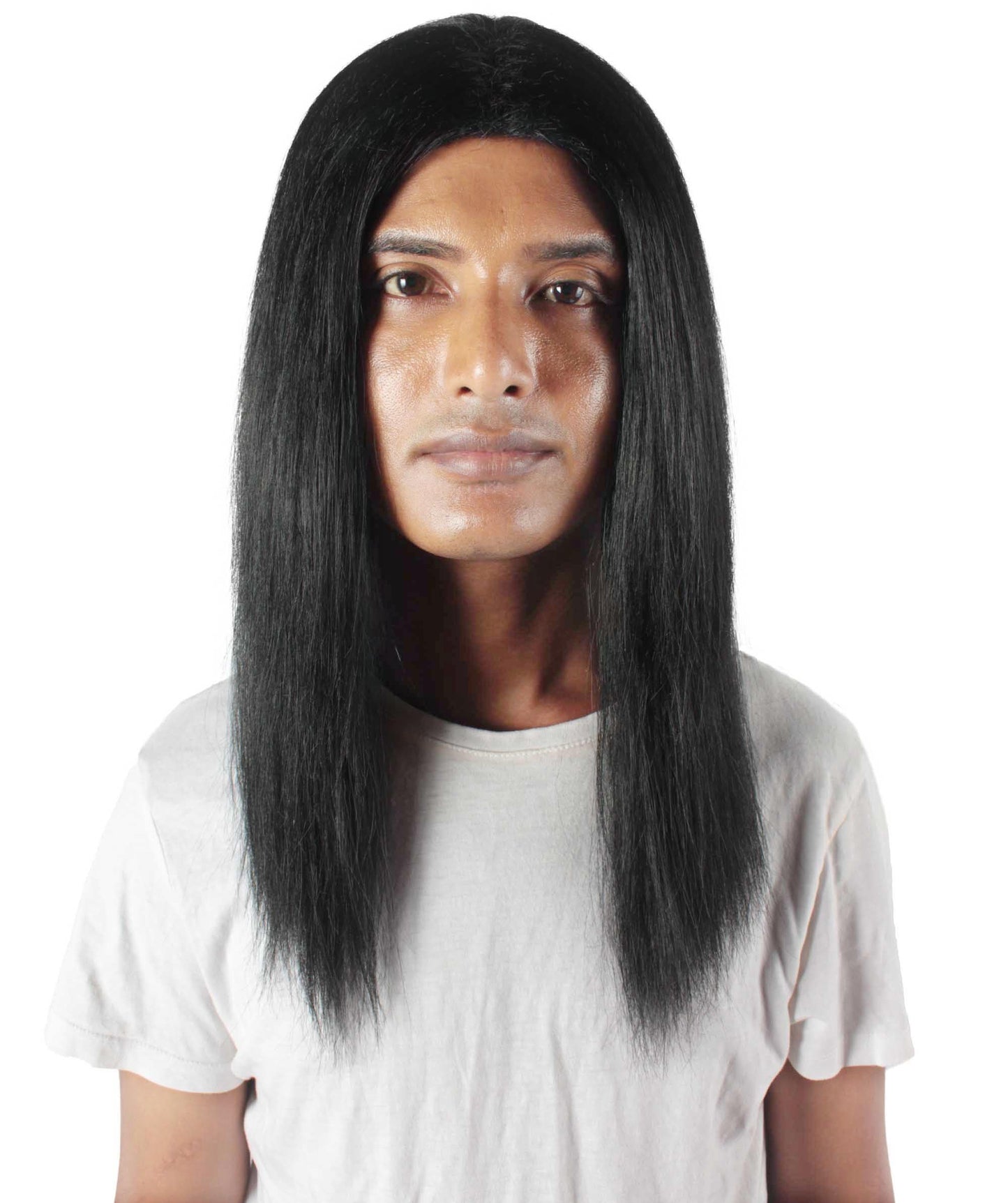 Black Rainbow Rapper Wig 