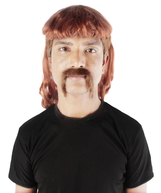 Auburn Brown Zaney Zoo Guy Wig