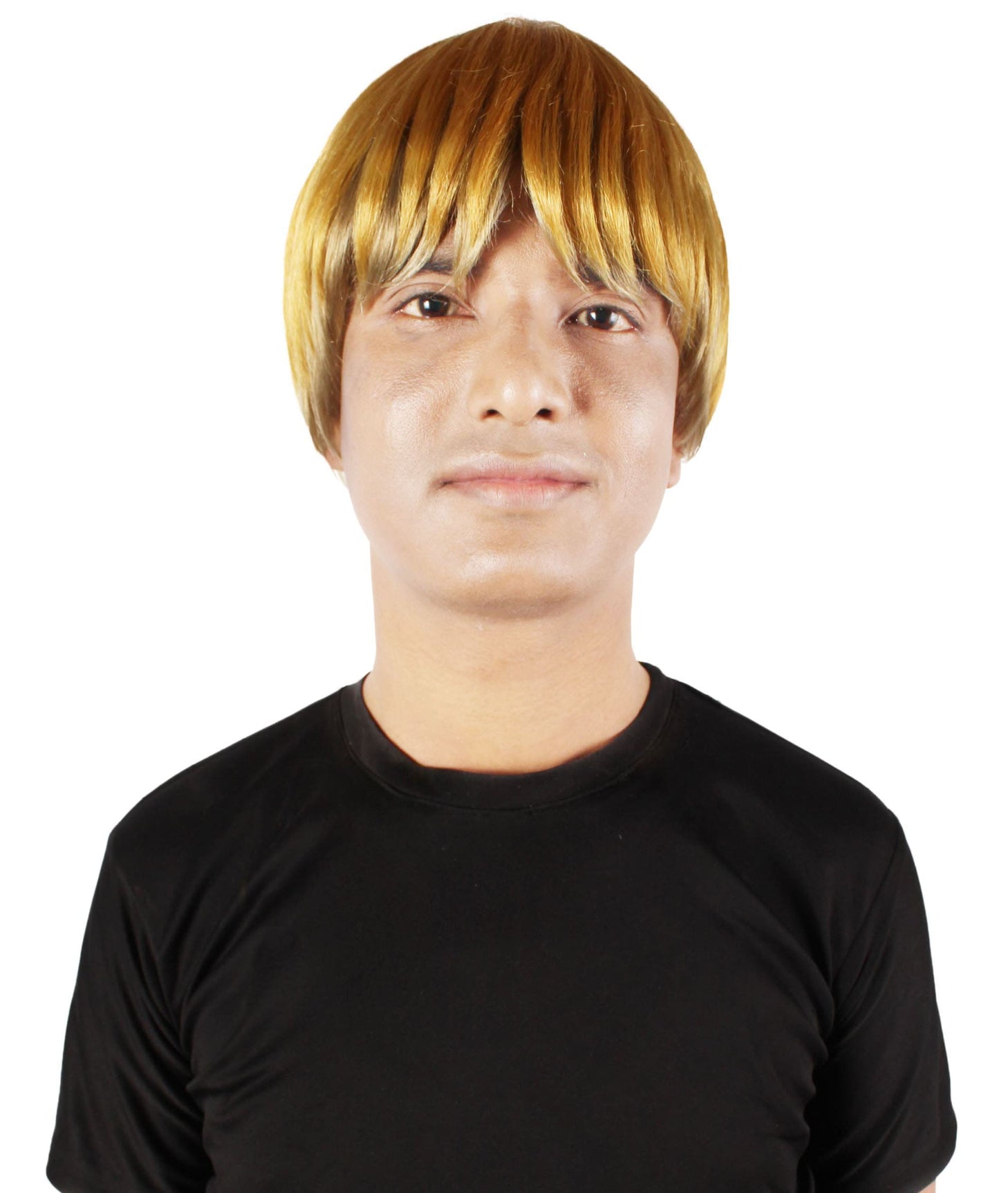 Men's Anime Manga Titan Attack Golden Blonde Undercut Wig