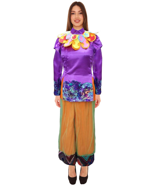 Women's Carton Costume | Multi Color Fancy Costume