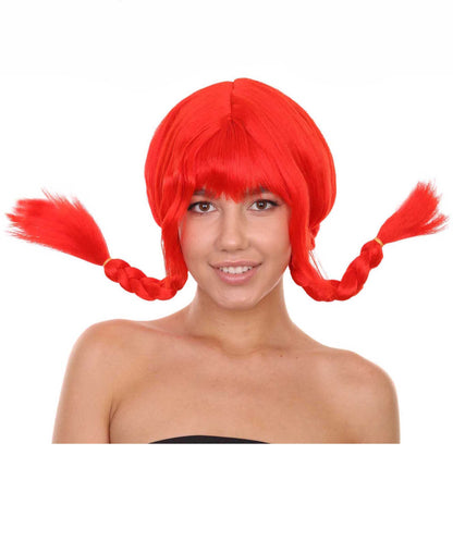 Red Bavarian Girl Women's Wig