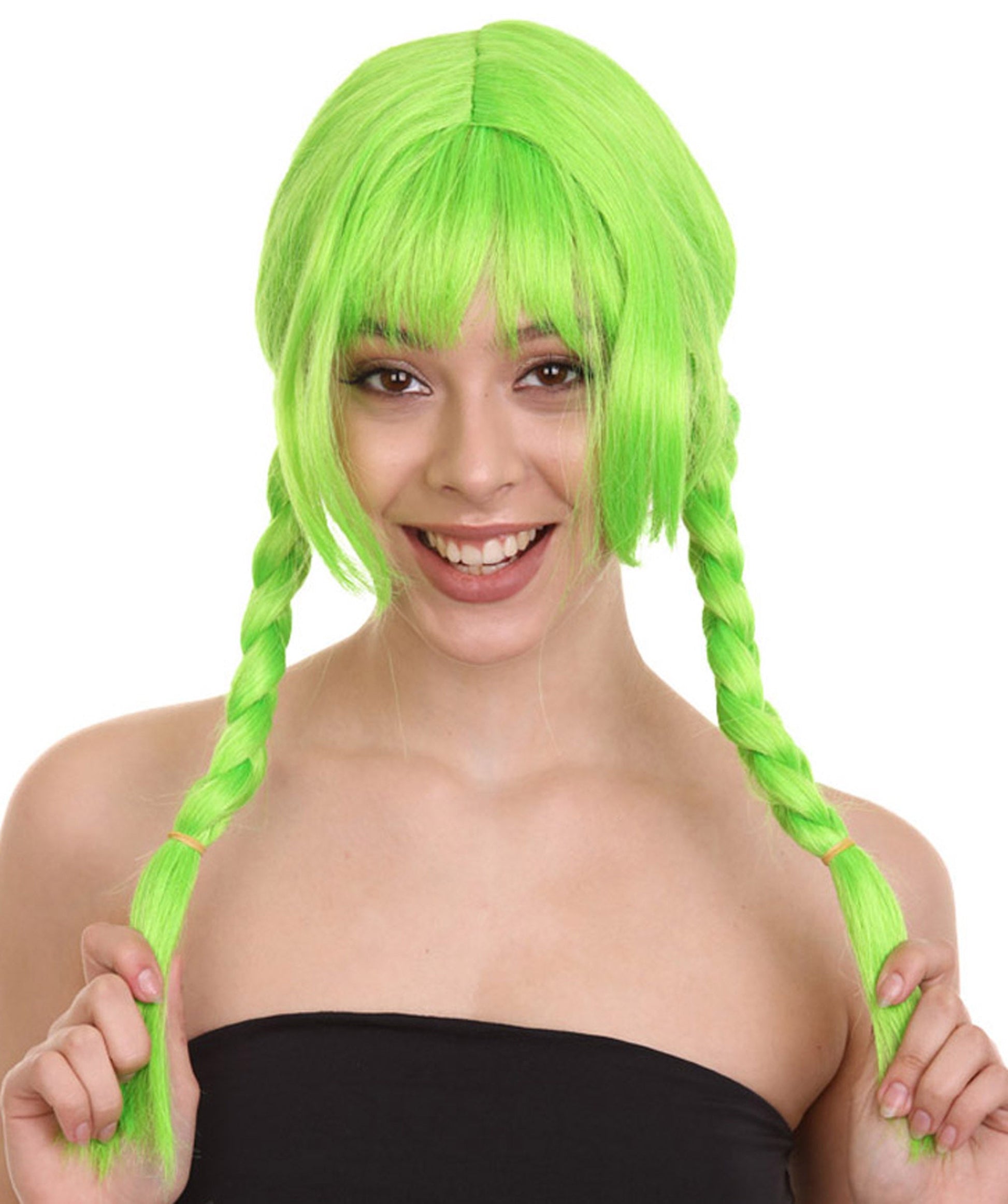 Lime  Bavarian Girl Women's Wig