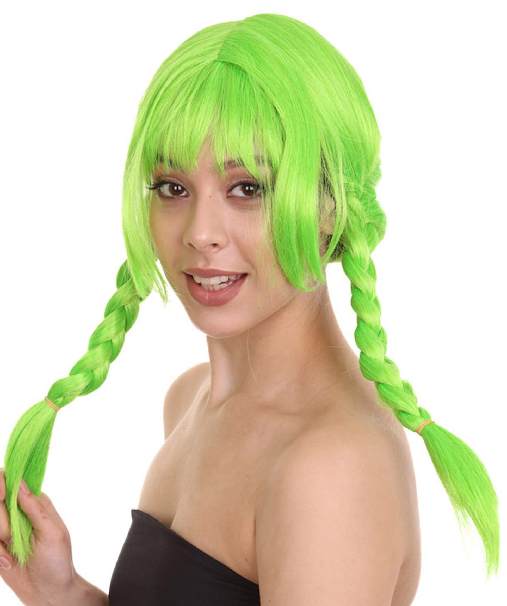 Lime  Bavarian Girl Women's Wig