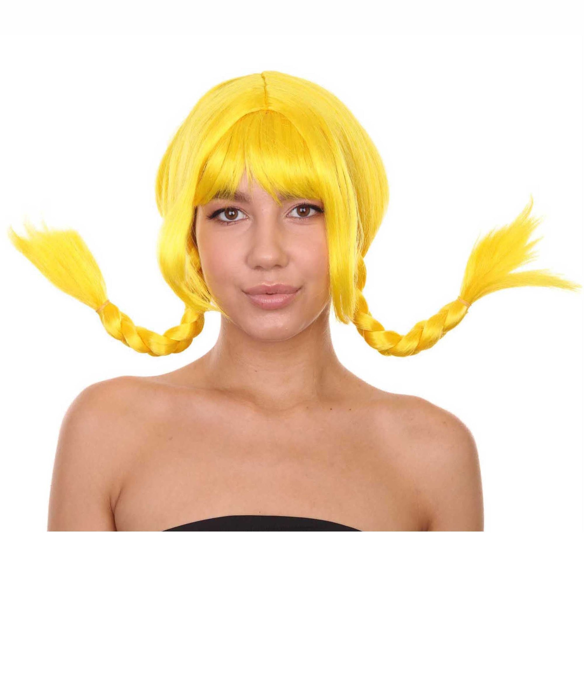 Yellow Bavarian Girl Women's Wig